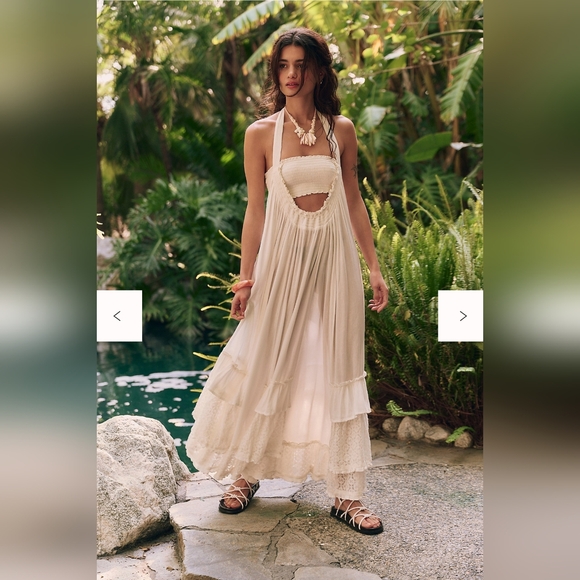 NWT Free People Free-Est Kauri Maxi Dress Sz M $118 Retail - Picture 6 of 12